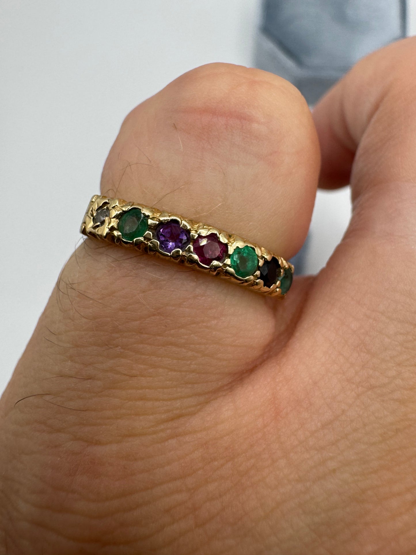 9ct gold “DEAREST” ring