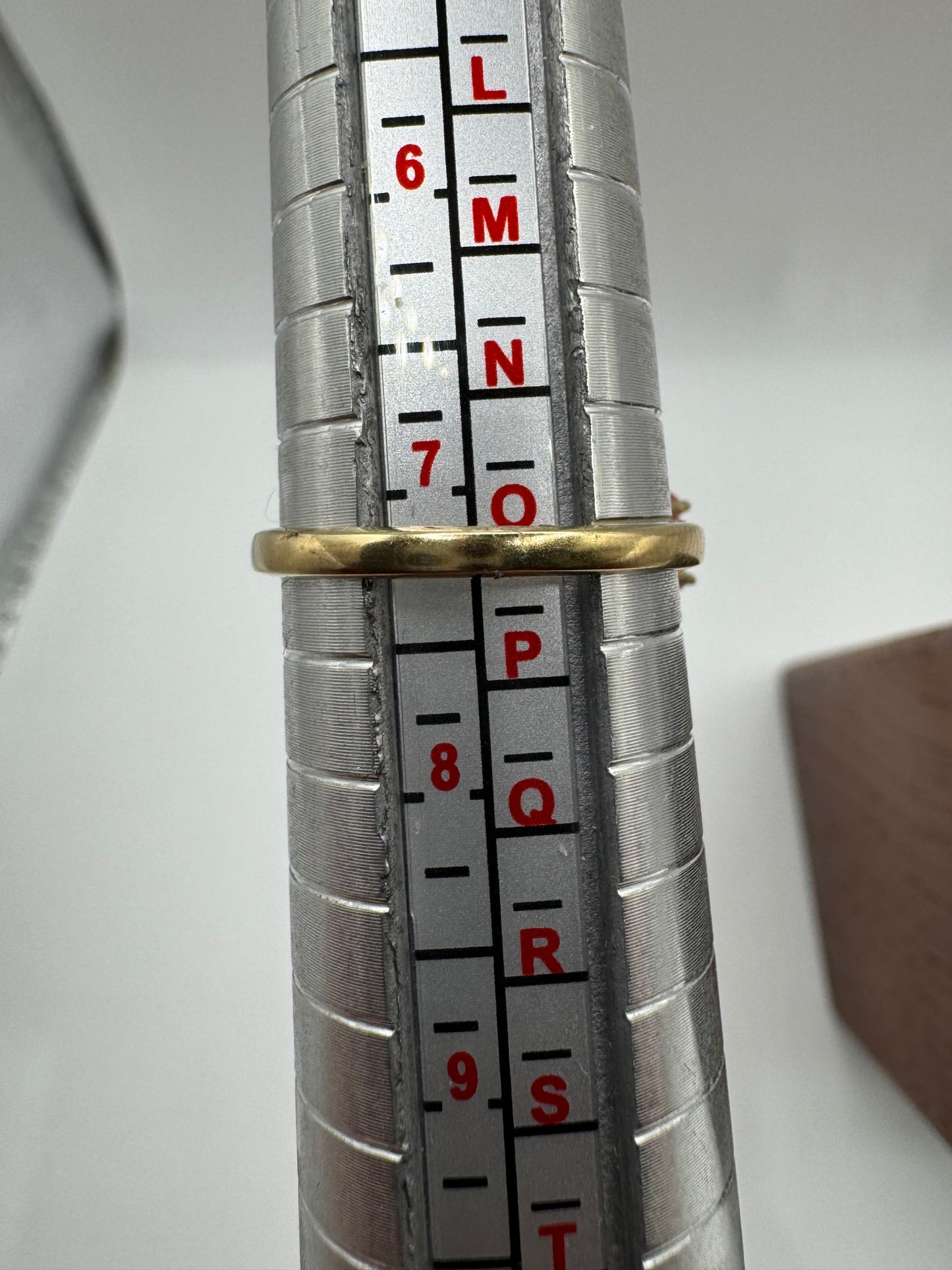 9ct gold padparadscha sapphire and diamond cluster ring